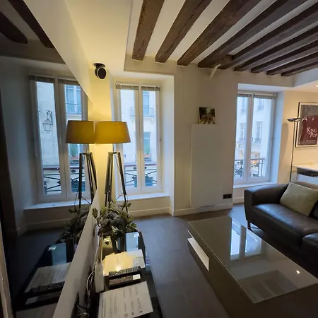 Design Au Coeur Du Marais Apartmán Paříž